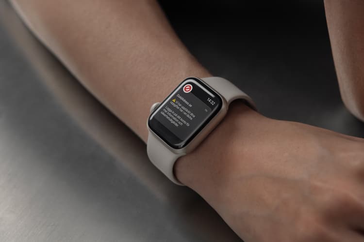 Doldadress notification on Apple Watch